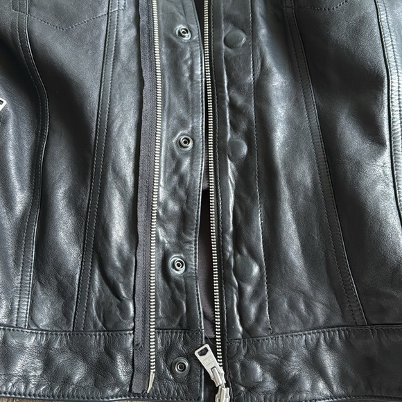All Saints | Leather Moto Jacket - Picture 12 of 12